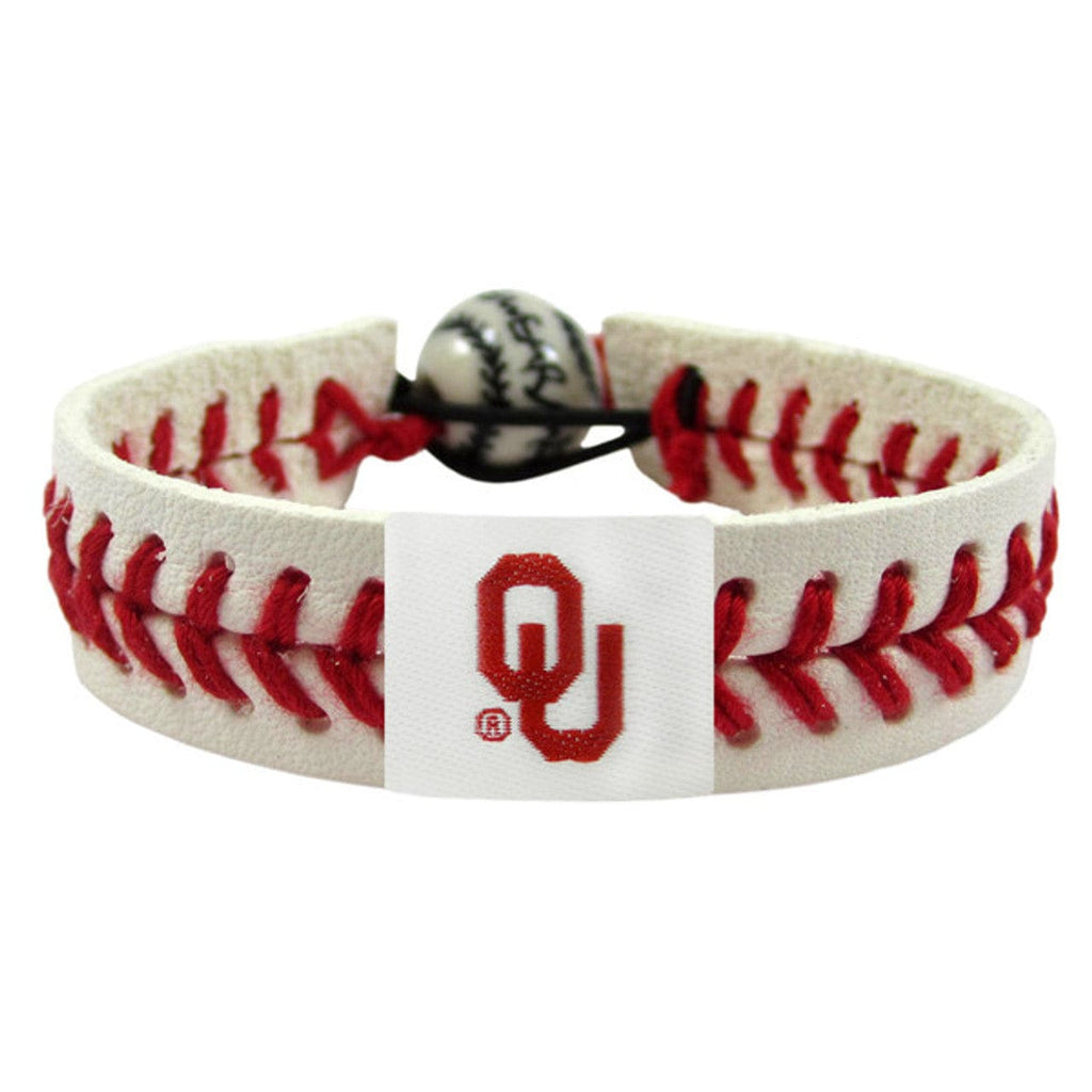 Oklahoma Sooners Oklahoma Sooners Bracelet Classic Baseball CO 877314001395