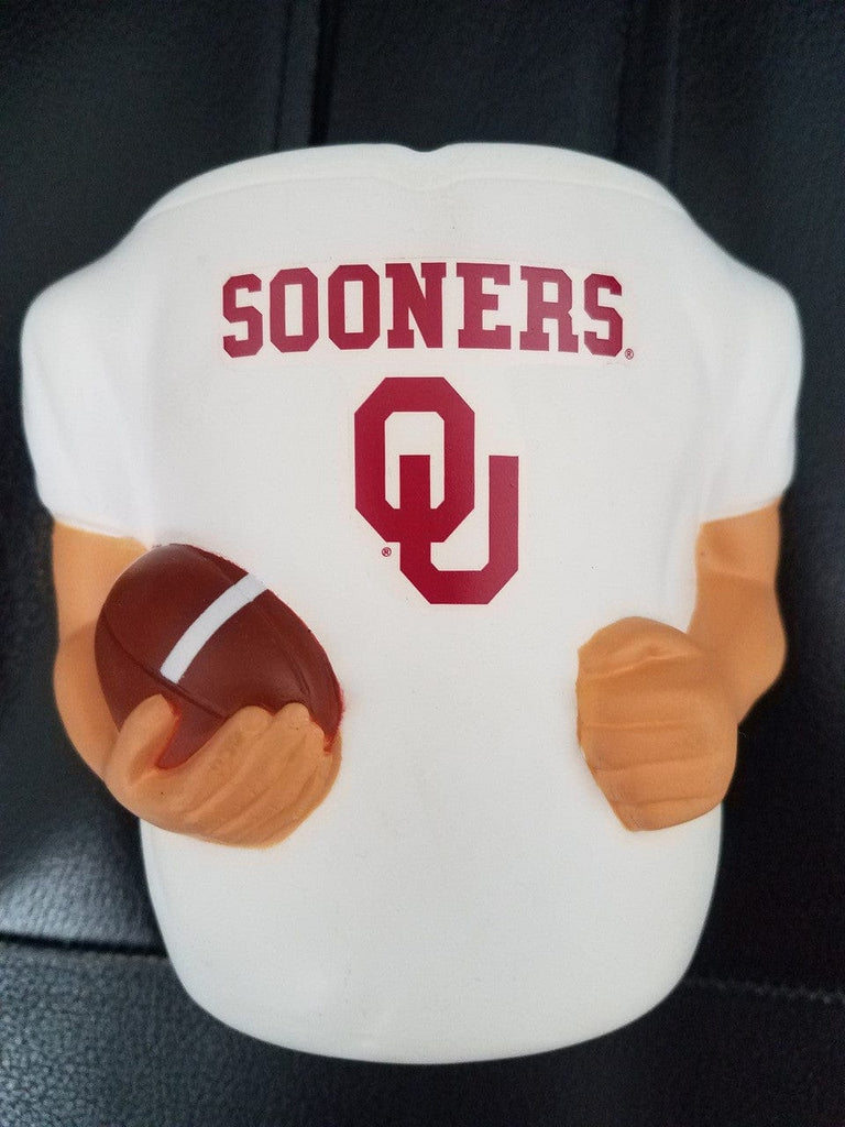 Oklahoma Sooners Oklahoma Sooners Can Cooler Jersey Style White CO 626551708167