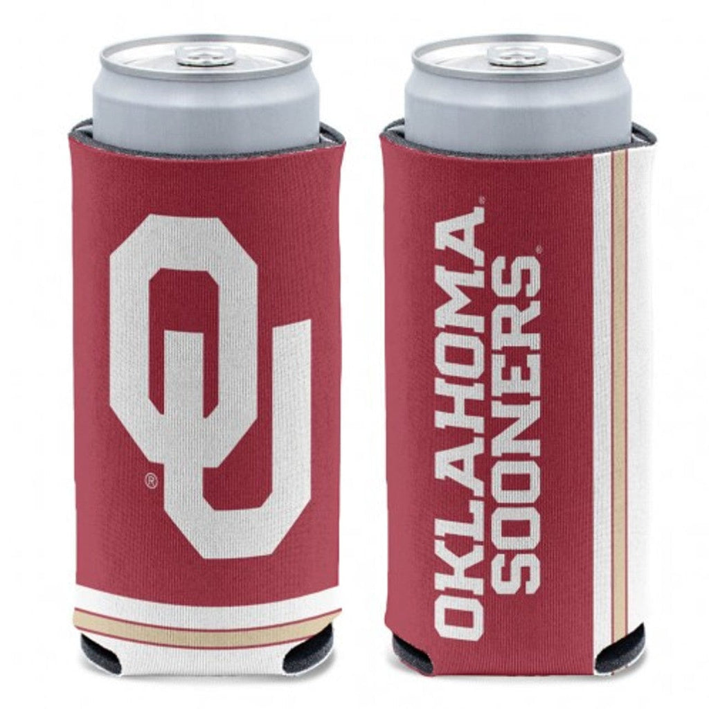 Slim Can Coolers Oklahoma Sooners Can Cooler Slim Can Design 194166085725