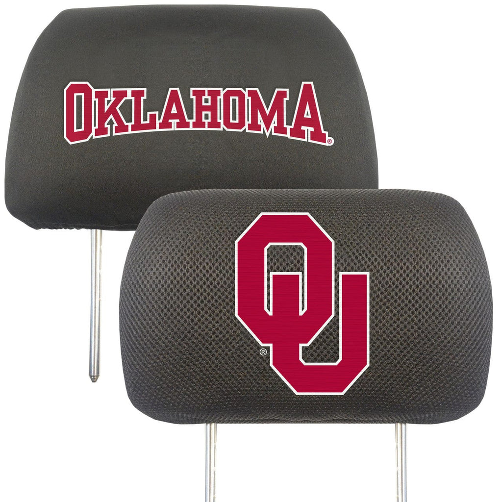 Auto Headrest Covers Oklahoma Sooners Headrest Covers FanMats 842989025908