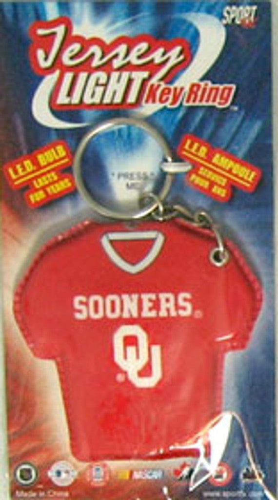 Oklahoma Sooners Oklahoma Sooners Keychain Jersey Keylight CO
