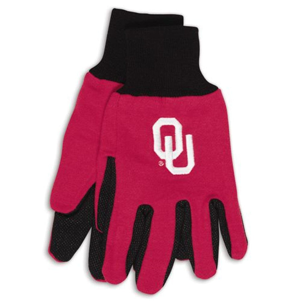 Gloves Oklahoma Sooners Two Tone Gloves - Adult 099606959706