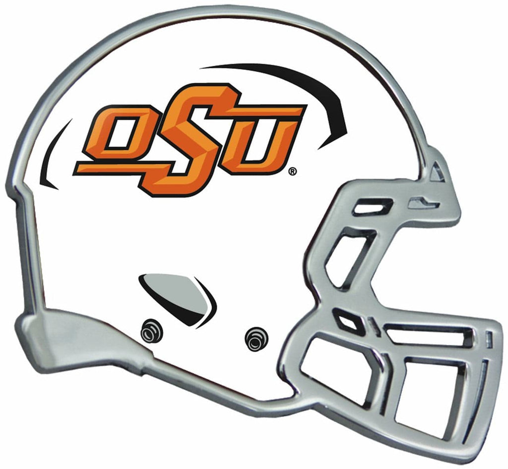 Auto Emblem Color Oklahoma State Cowboys Auto Emblem - Helmet 614934436738