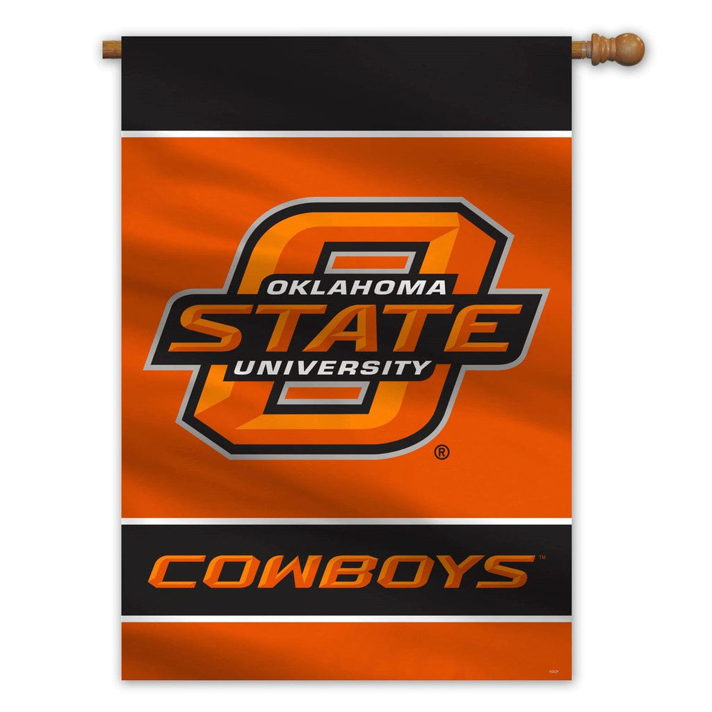 Oklahoma State Cowboys Oklahoma State Cowboys Banner 28x40 House Flag Style 2 Sided CO 023245548526