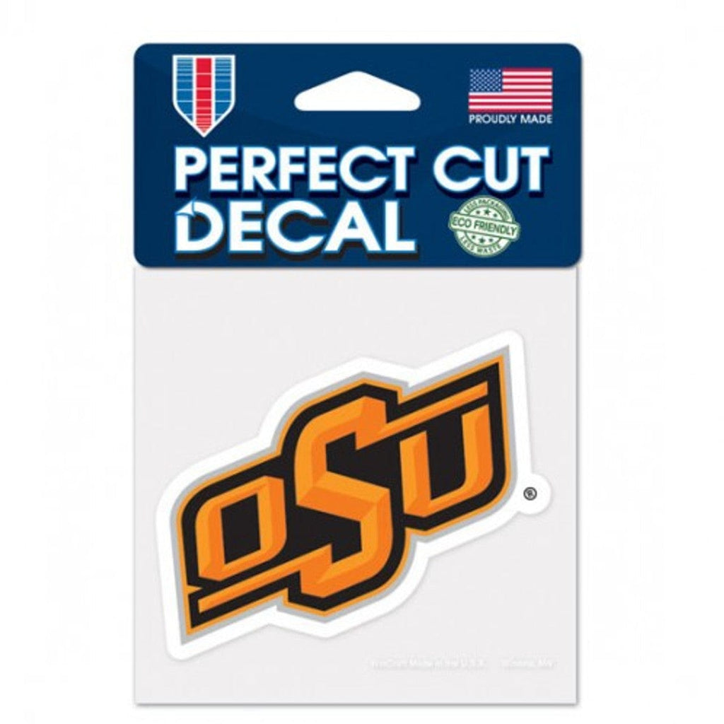 Decal 4x4 Perfect Cut Color Oklahoma State Cowboys Decal 4x4 Perfect Cut Color 032085539397