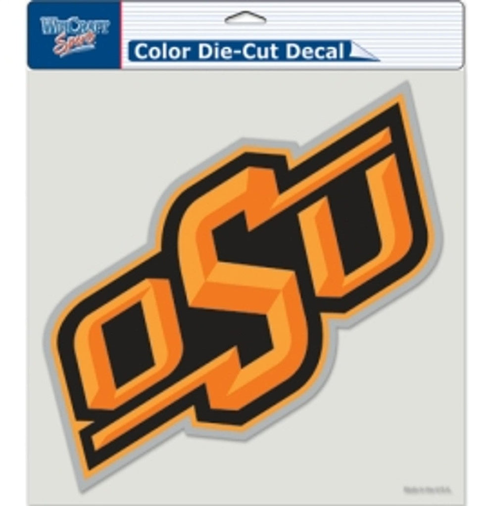 Decal 8x8 Perfect Cut Color Oklahoma State Cowboys Decal 8x8 Perfect Cut Color - Special Order 032085805218