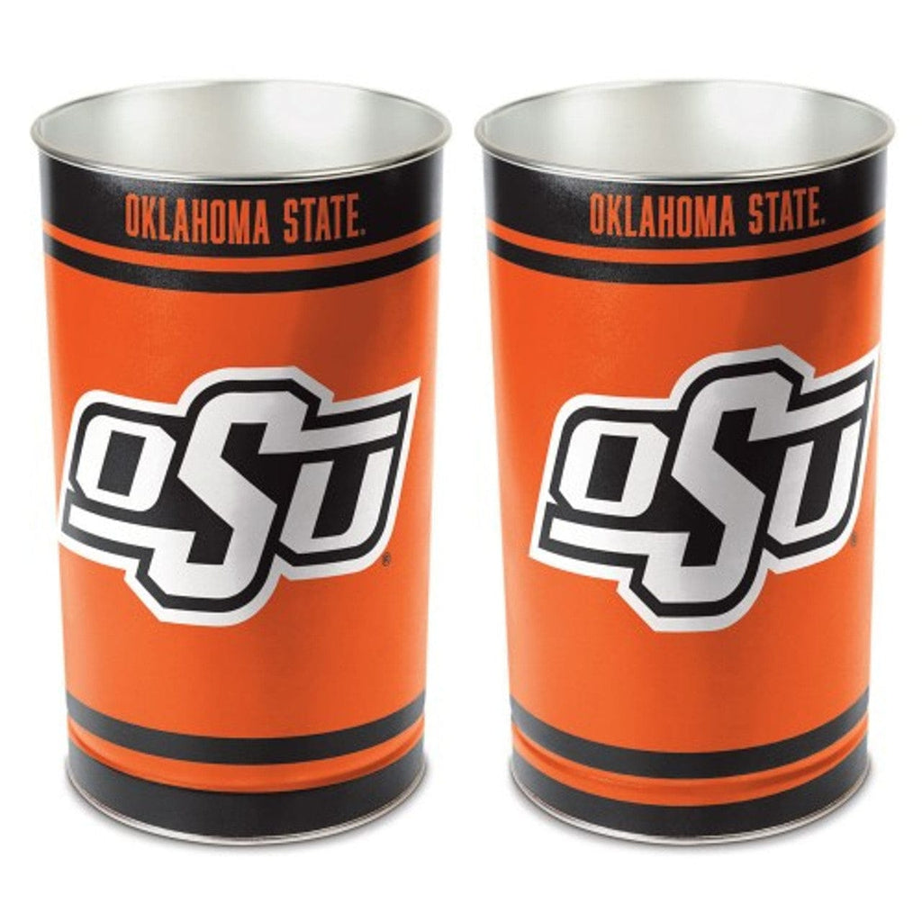 Wastebasket Oklahoma State Cowboys Wastebasket 15 Inch 010943980673