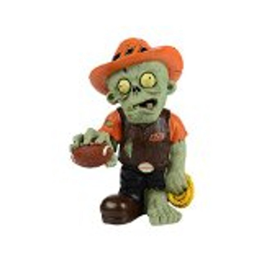 Oklahoma State Cowboys Oklahoma State Cowboys Zombie Figurine - Thematic w/Football CO 887849313108
