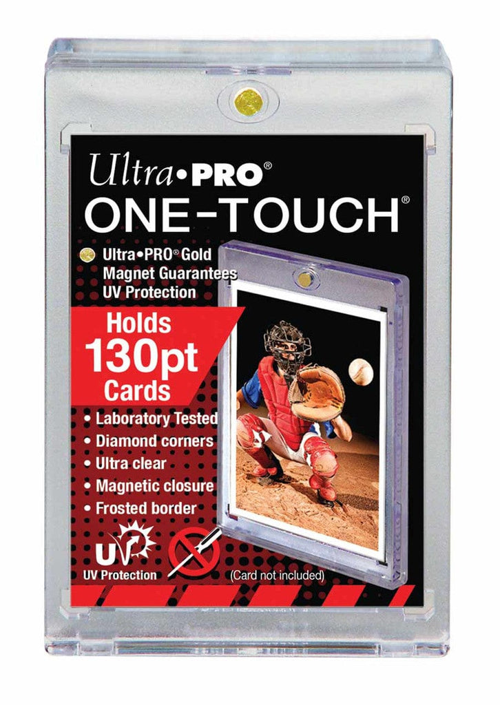 Display Cases One Touch UV Card Holder with Magnet Closure - 130pt 074427817213