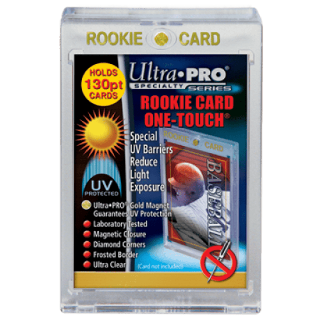 Display Cases One Touch UV Card Holder with Magnet Closure-130pt Rookie 074427823108