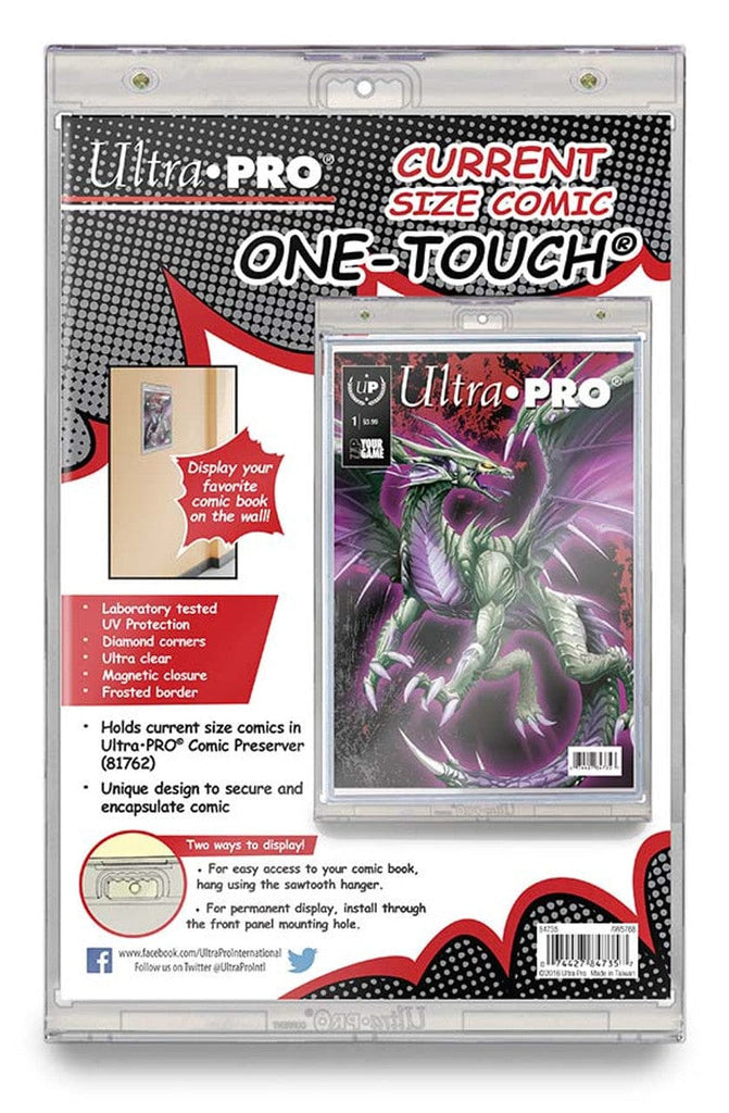 Display Cases One Touch UV Comic Holder with Magnet Closure- Current 074427847357