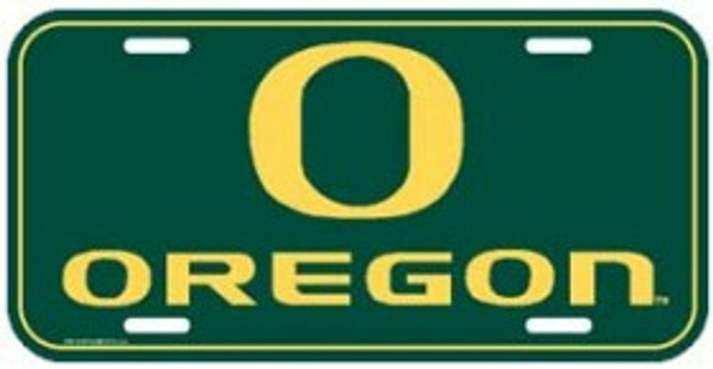 License Plate Plastic Oregon Ducks License Plate 032085168276