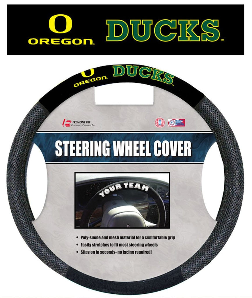 Oregon Ducks Oregon Ducks Steering Wheel Cover Mesh Style CO 023245585552