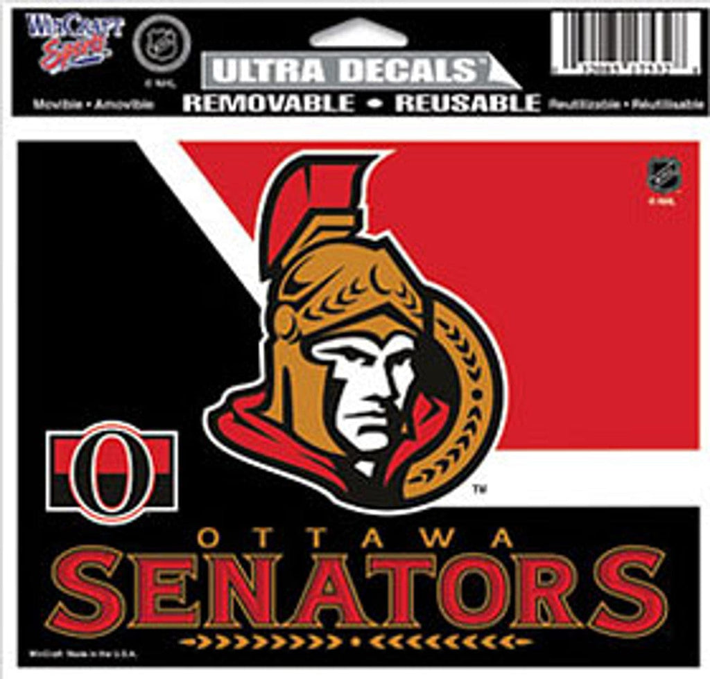 Decal 5x6 Multi Use Color Ottawa Senators Decal 5x6 Ultra Color 032085205377
