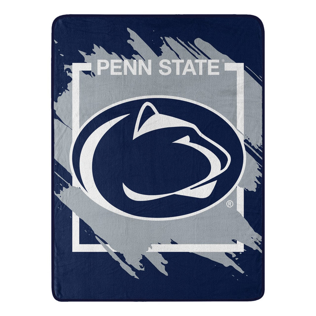 Blankets Penn State Nittany Lions Blanket 46x60 Micro Raschel Dimensional Design Rolled 190604330433