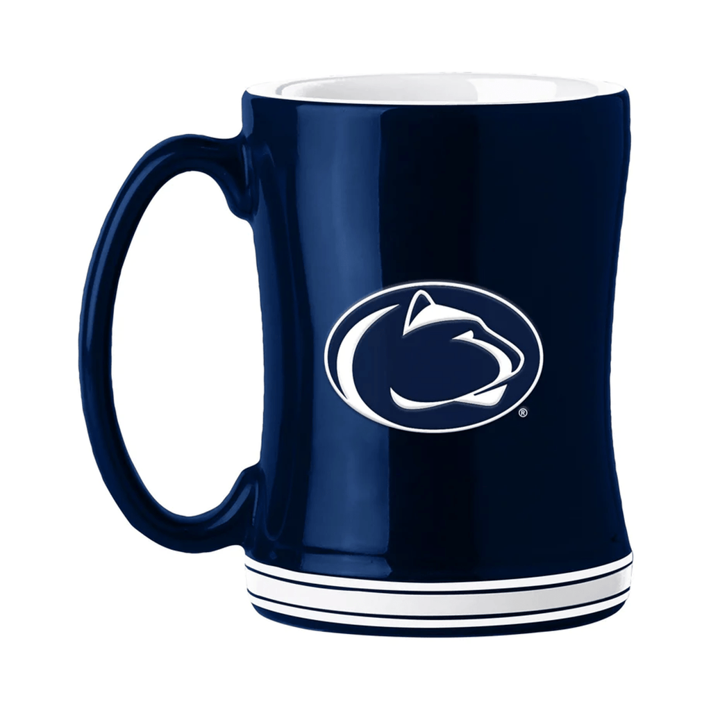 Drinkware Penn State Nittany Lions Coffee Mug 14oz Sculpted Relief Team Color 806293090595