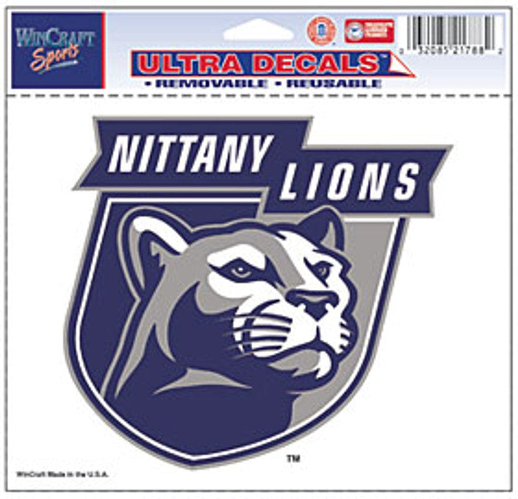 Decal 5x6 Multi Use Color Penn State Nittany Lions Decal 5x6 Ultra Color 032085217882