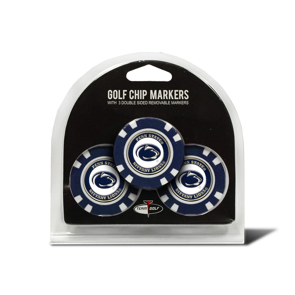 Golf Chip with Marker 3 Pack Penn State Nittany Lions Golf Chip with Marker 3 Pack 637556229885