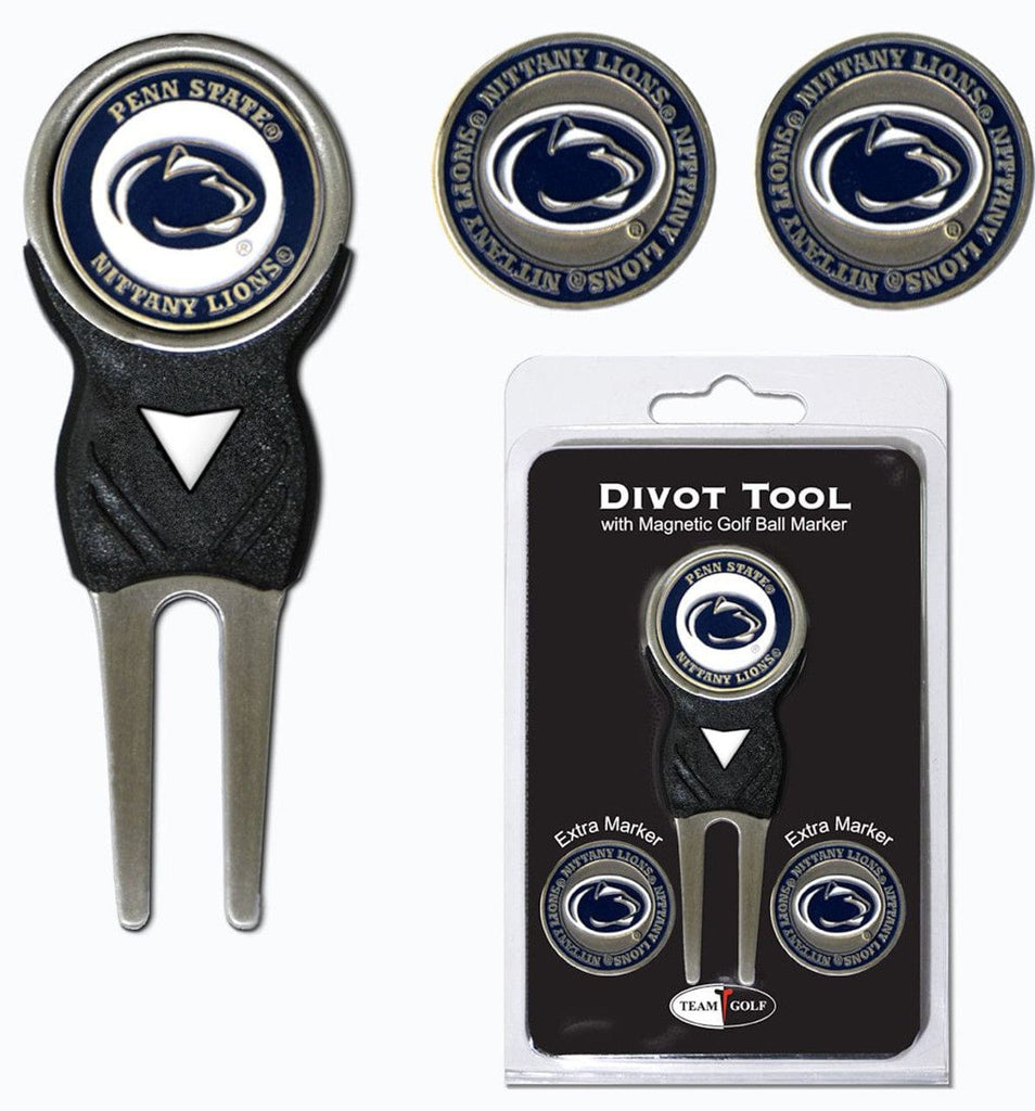 Golf Divot Tool with 3 Markers Penn State Nittany Lions Golf Divot Tool with 3 Markers 637556229458