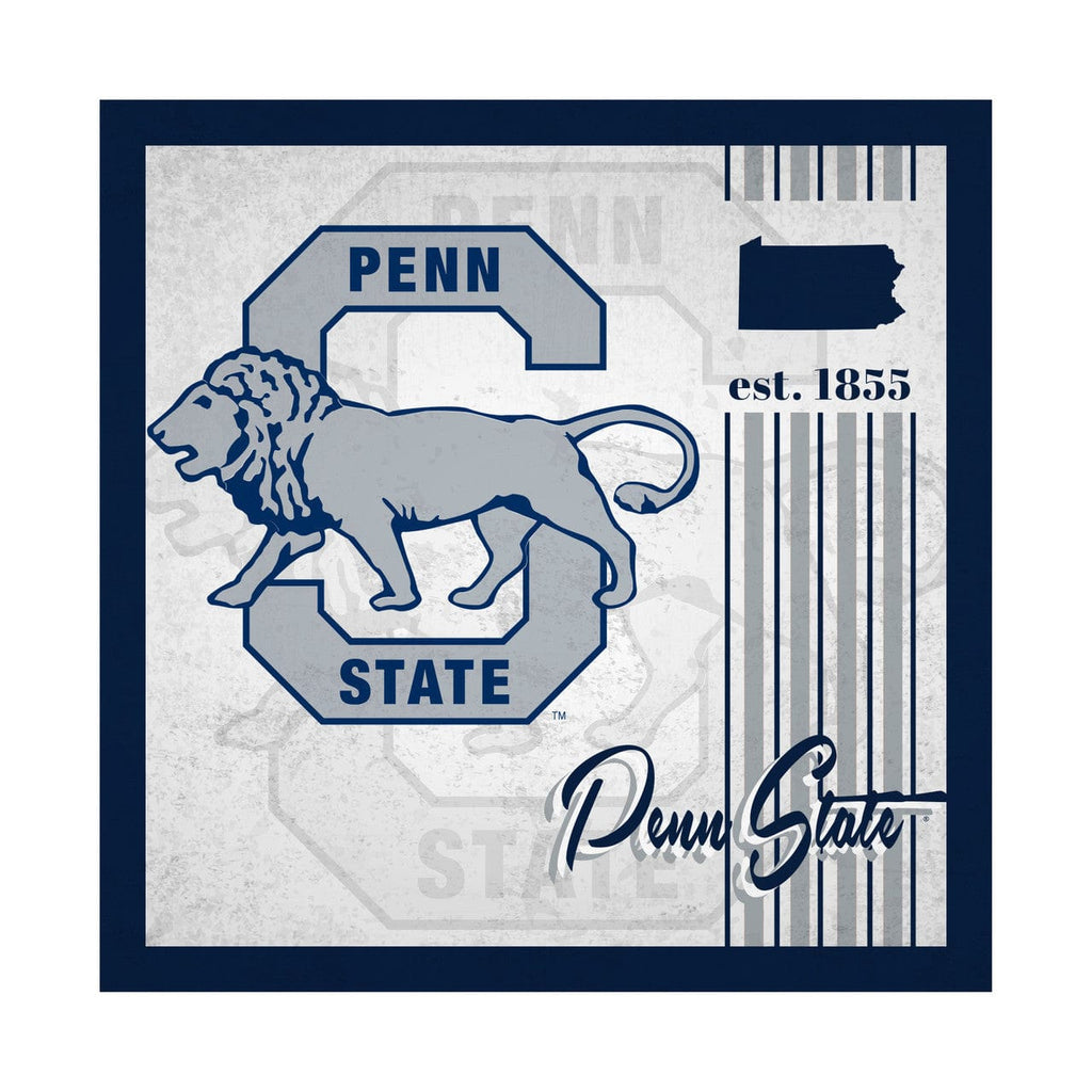 Sign 10x10 Album Penn State Nittany Lions Sign Wood 10x10 Album Design 878461370464