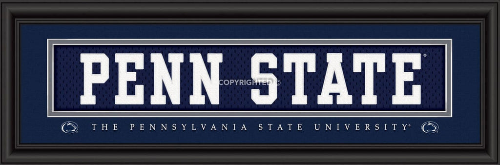 Sign 18 Misc. Penn State Nittany Lions Stitched Uniform Slogan Print - Penn State 848655008572