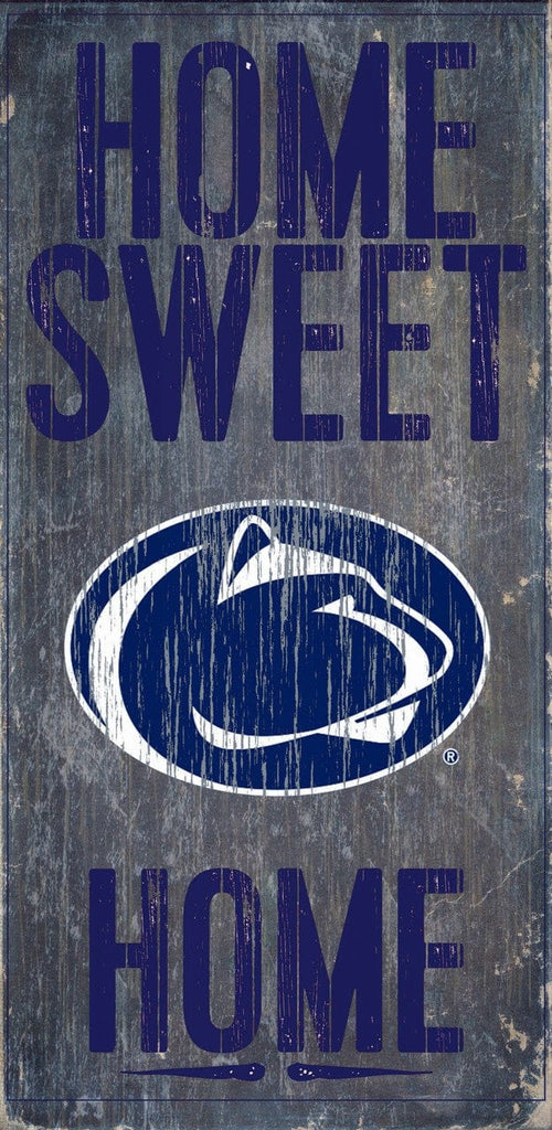 Sign 6x12 Home Sweet Home Penn State Nittany Lions Wood Sign - Home Sweet Home 6"x12" 878460048203