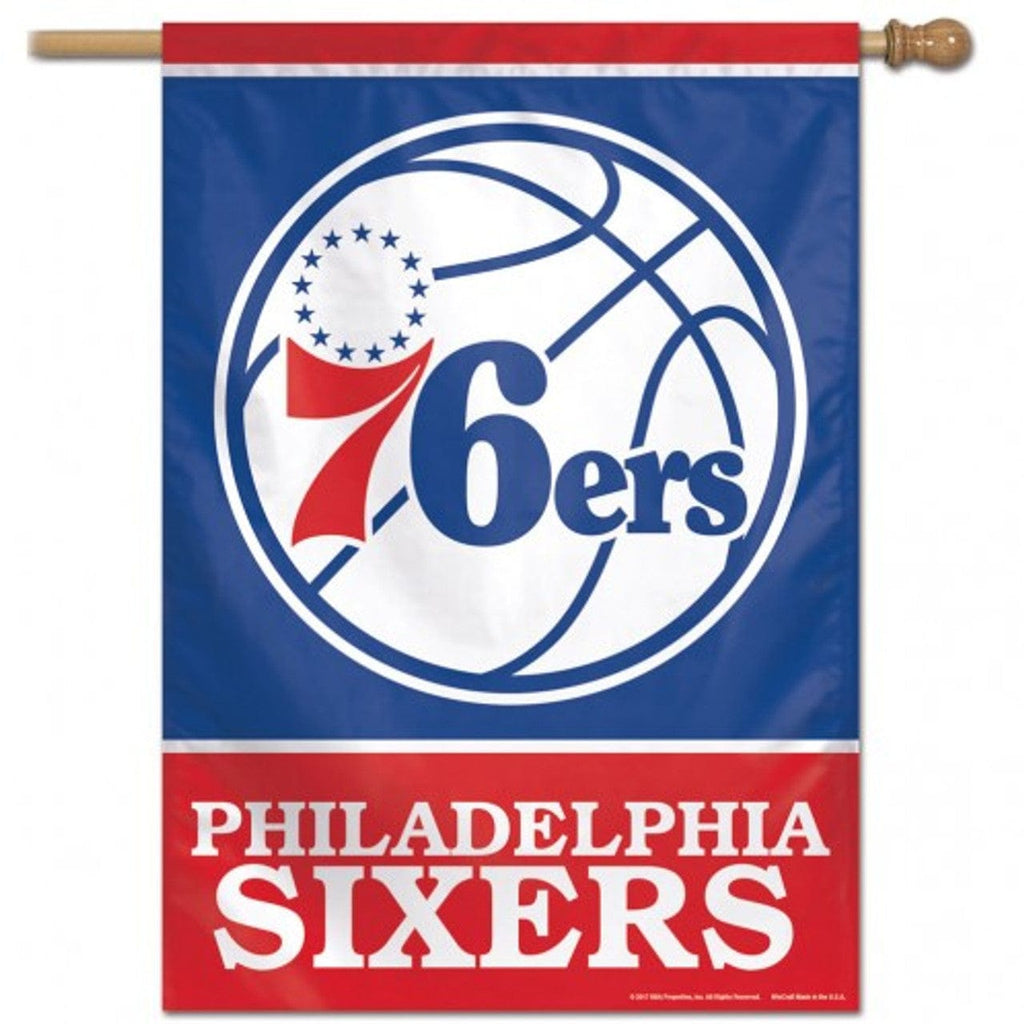 Banner 28x40 Philadelphia 76ers Banner 28x40 Vertical 032085887375