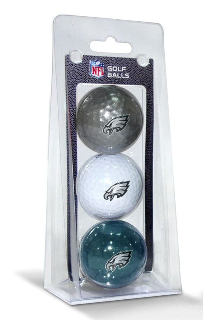 Golf Balls 3 Pack Philadelphia Eagles 3 Pack of Golf Balls 637556322050