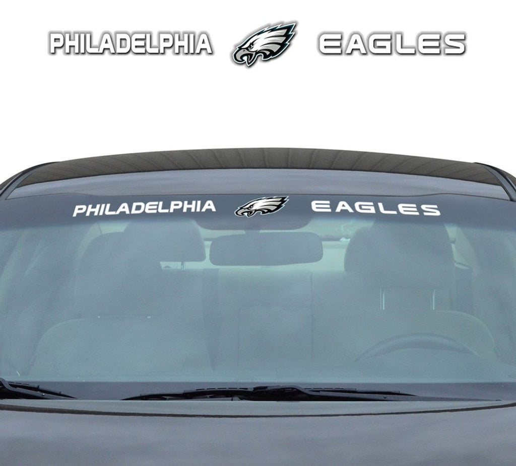 Decal 35x4 Windshield Style Philadelphia Eagles Decal 35x4 Windshield 681620802238