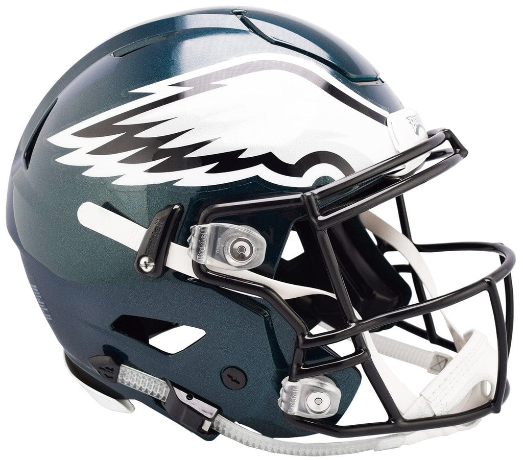 Helmets Full Size Authentic Philadelphia Eagles Helmet Riddell Authentic Full Size SpeedFlex Style 095855310053