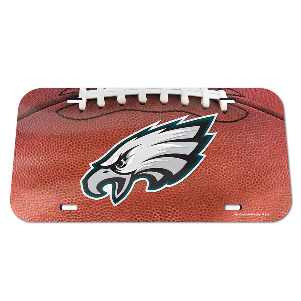 License Plate Crystal Mirror Philadelphia Eagles License Plate Crystal Mirror Football Design 032085118677