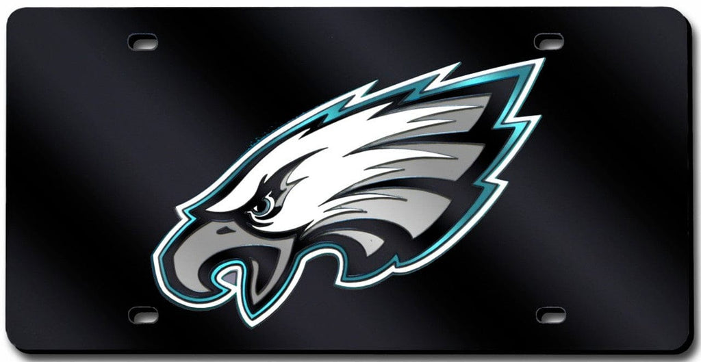 License Plate Laser Cut Philadelphia Eagles License Plate Laser Cut Black 094746312947