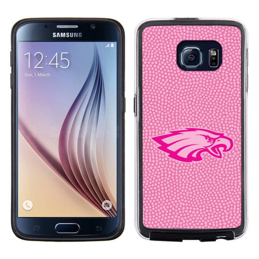 Philadelphia Eagles Philadelphia Eagles Phone Case Pink Football Pebble Grain Feel Samsung Galaxy S6 CO 637057008392