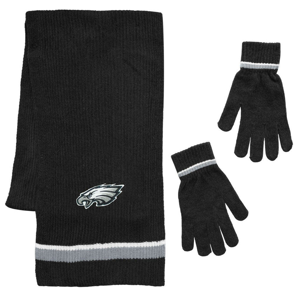 Scarf & Glove Gift Set Chenille Philadelphia Eagles Scarf and Glove Gift Set Chenille 686699333089