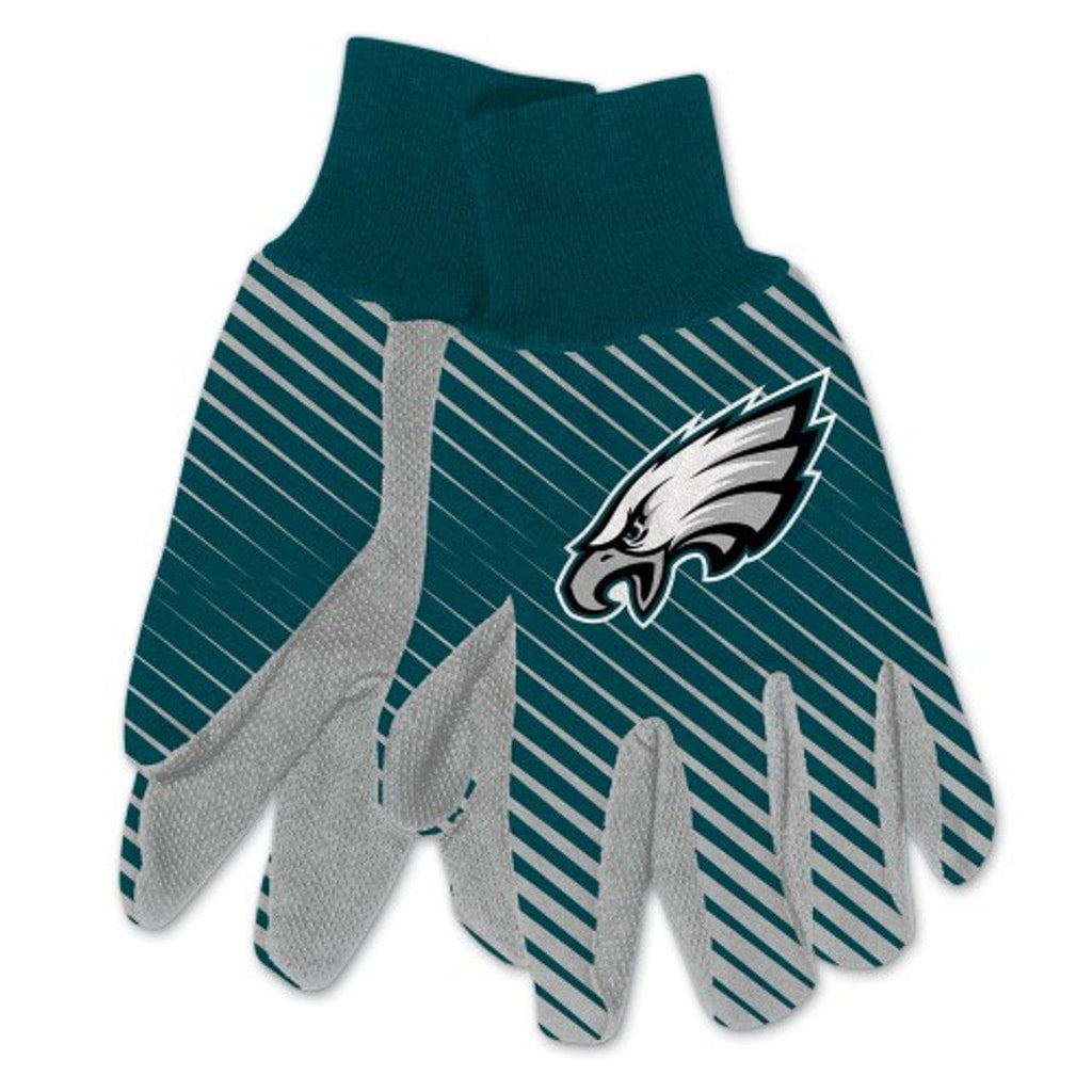 Gloves Philadelphia Eagles Two Tone Adult Size Gloves 099606906755