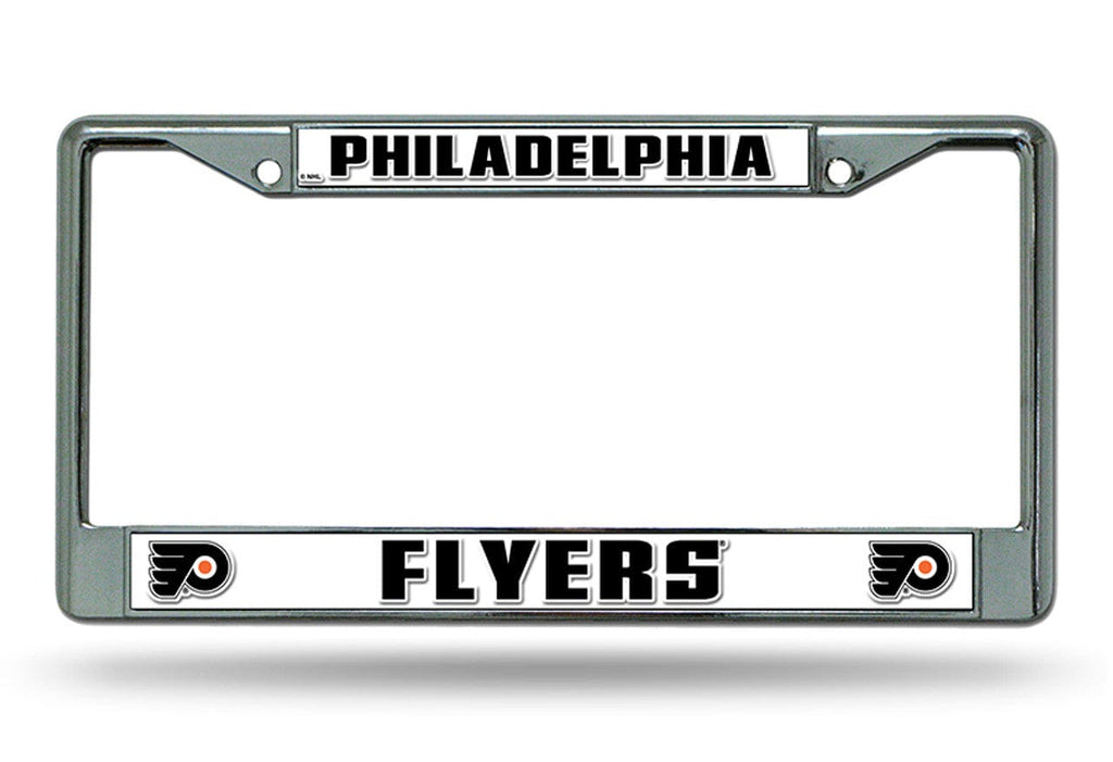 License Frame Chrome Philadelphia Flyers License Plate Frame Chrome 767345290717