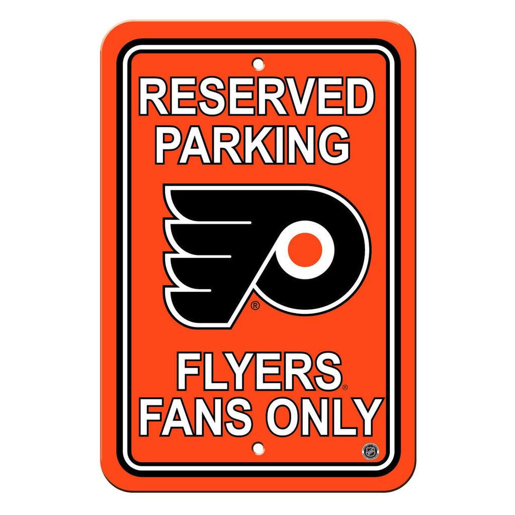 Philadelphia Flyers Philadelphia Flyers Sign 12x18 Plastic Reserved Parking Style CO 023245802055