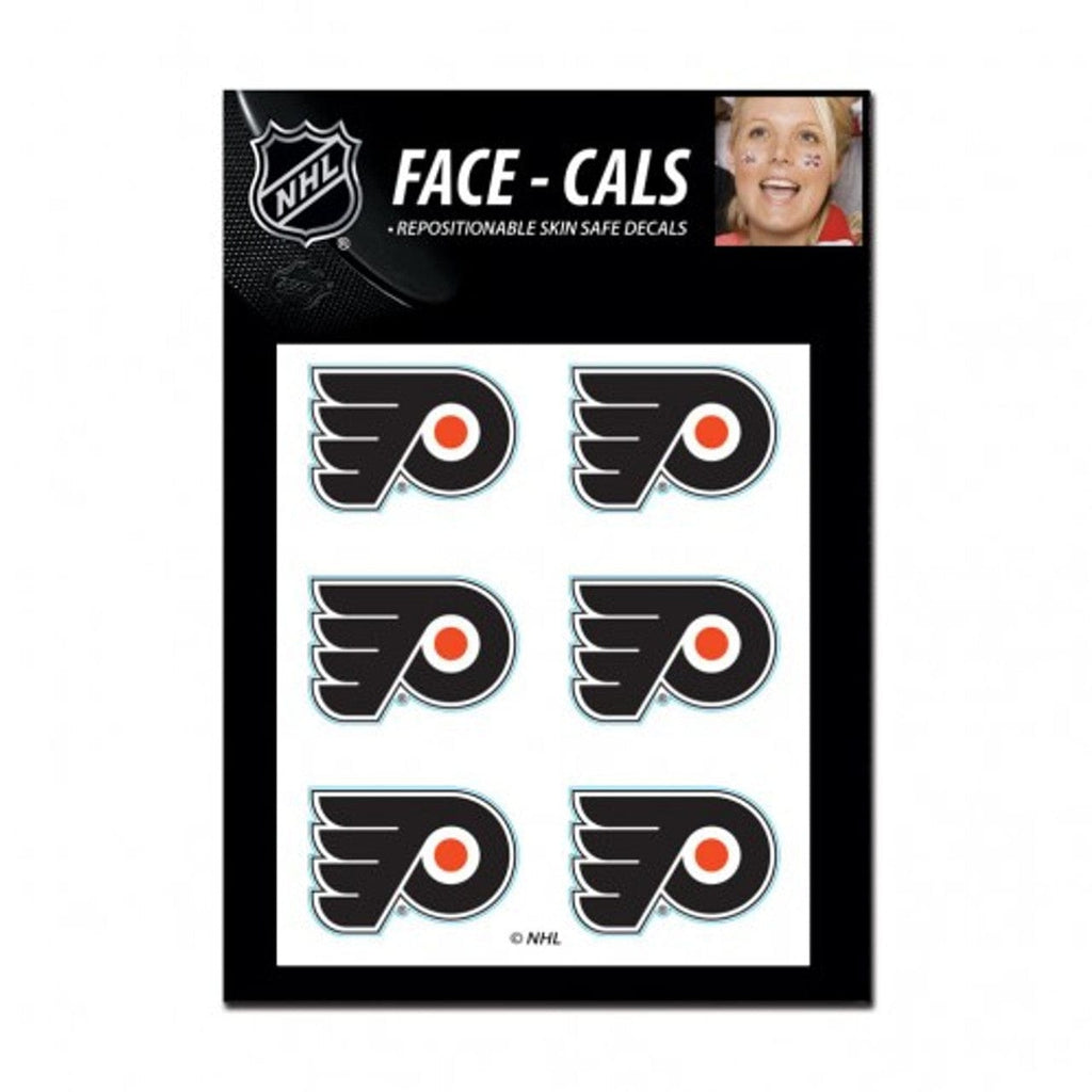 Face Cals Philadelphia Flyers Tattoo Face Cals Special Order 614934603215
