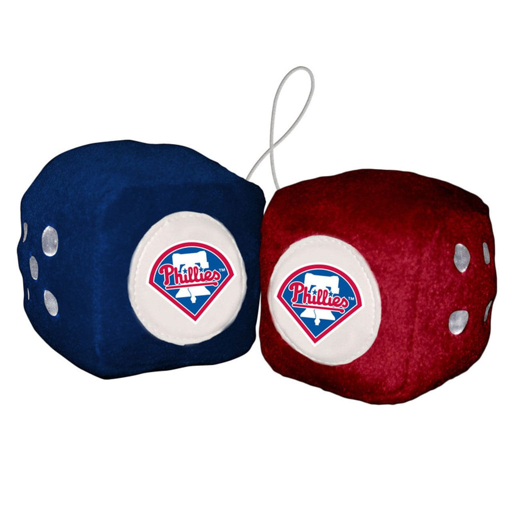 Philadelphia Phillies Philadelphia Phillies Fuzzy Dice CO 023245680226