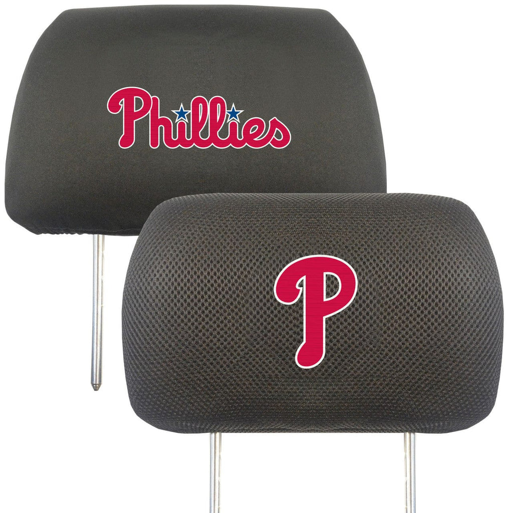 Auto Headrest Covers Philadelphia Phillies Headrest Covers FanMats 842989025472