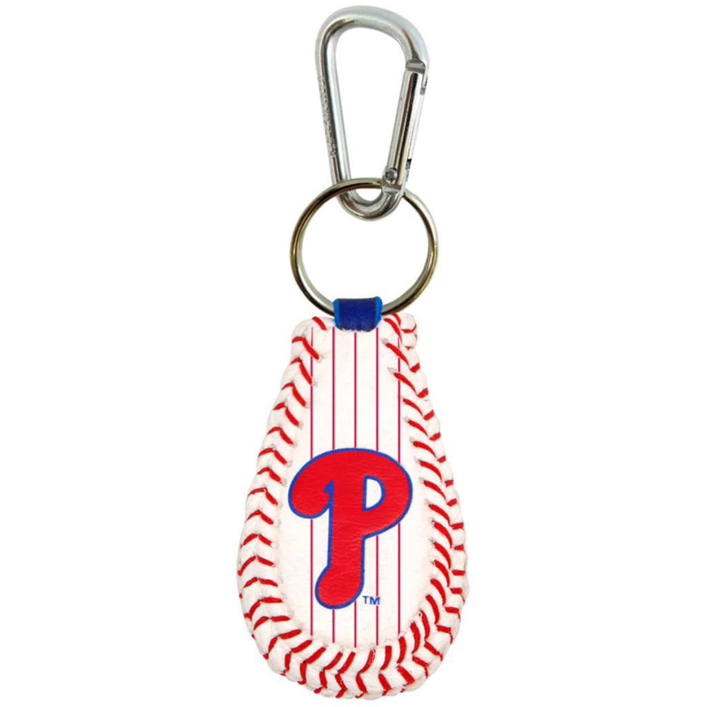 Philadelphia Phillies Philadelphia Phillies Keychain Classic Baseball Pinstripe CO 844214049574