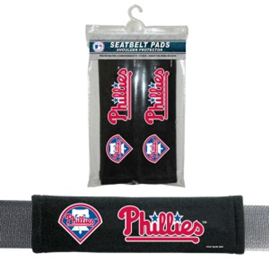 Philadelphia Phillies Philadelphia Phillies Seat Belt Pads CO 023245667227
