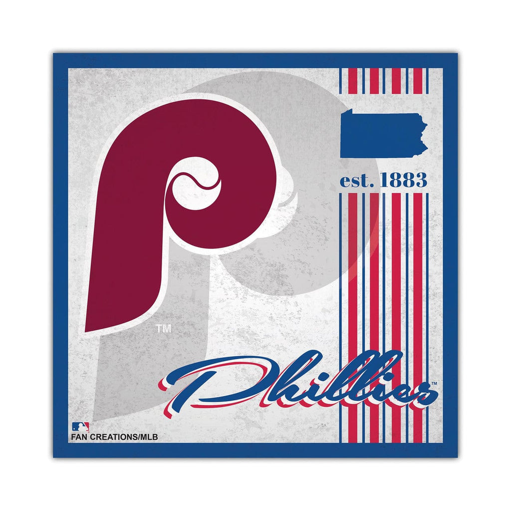 Sign 10x10 Album Philadelphia Phillies Sign Wood 10x10 Album Design 878461371188