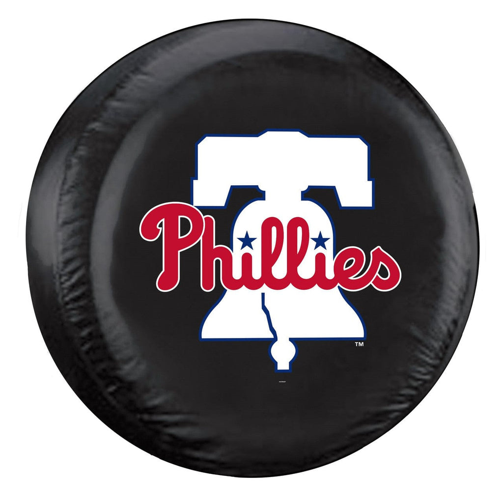 Pending Image Upload Philadelphia Phillies Tire Cover Large Size Black Alternate CO 023245683425