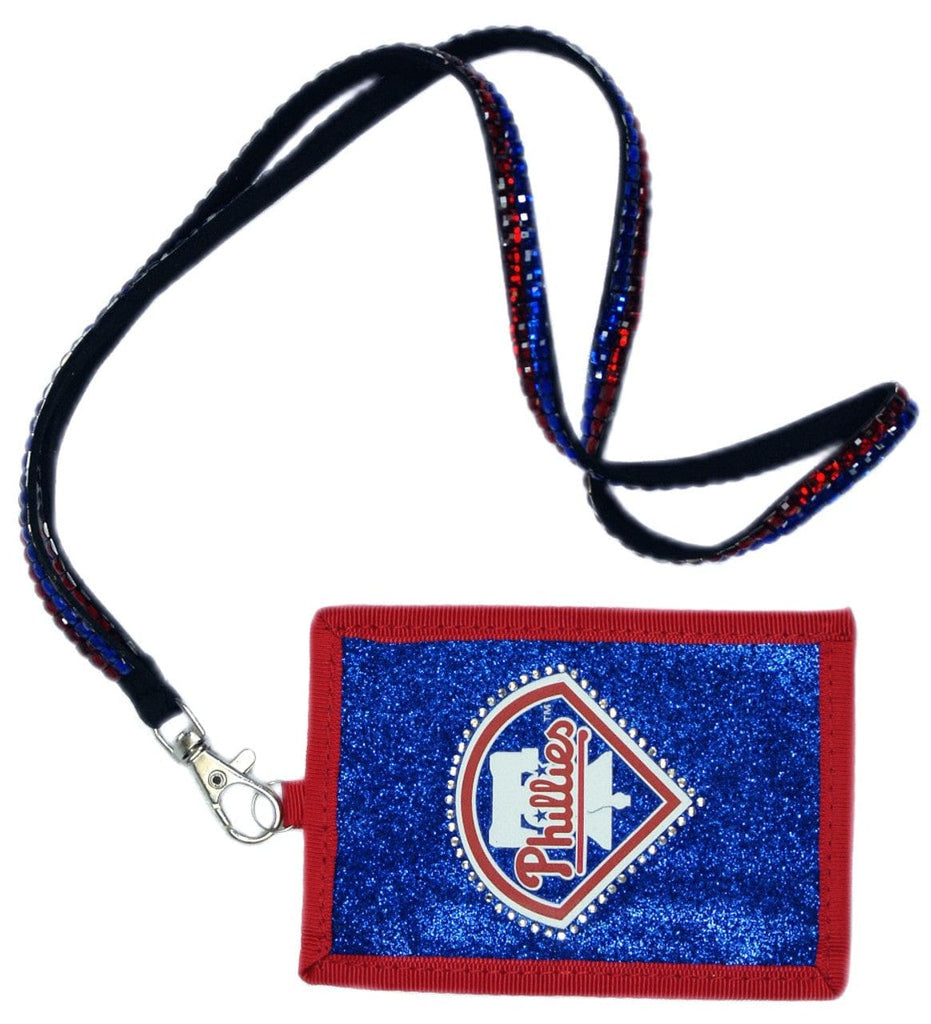 Wallet Beaded Lanyard Style Philadelphia Phillies Wallet Beaded Lanyard Style 094746540821