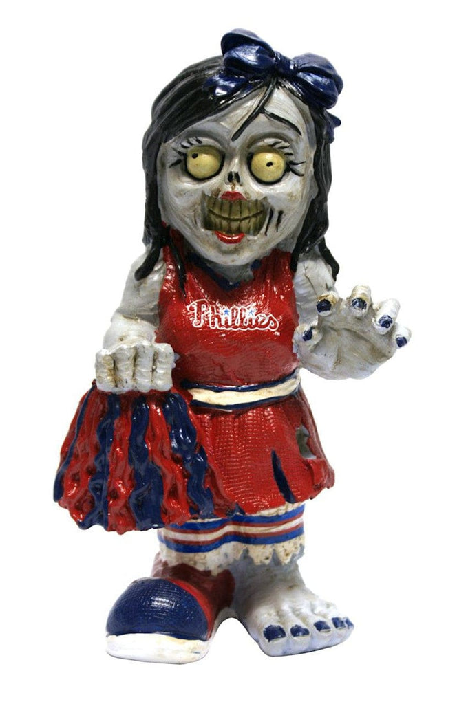 Zombie Figurine Cheerleader Philadelphia Phillies Zombie Cheerleader Figurine 887849257563