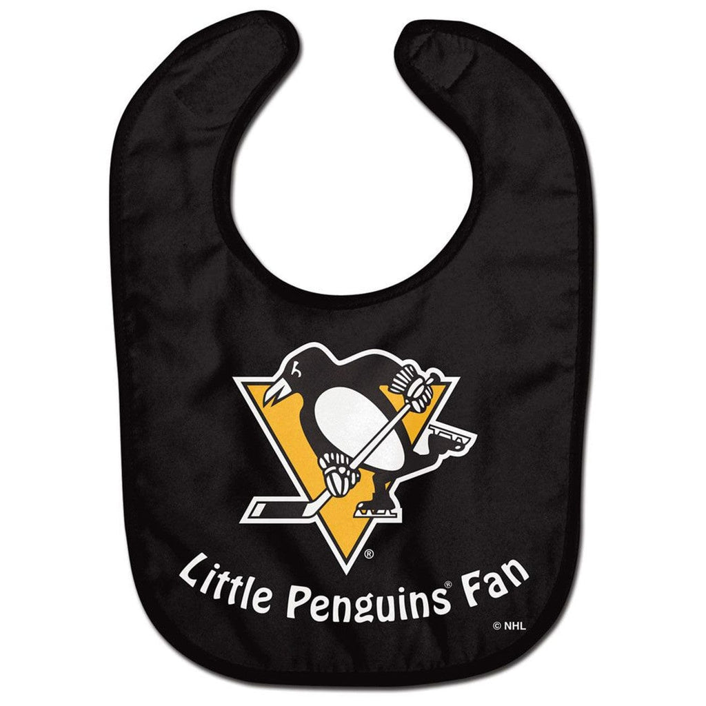 Baby Bib Pittsburgh Penguins Baby Bib All Pro Little Fan 099606206237