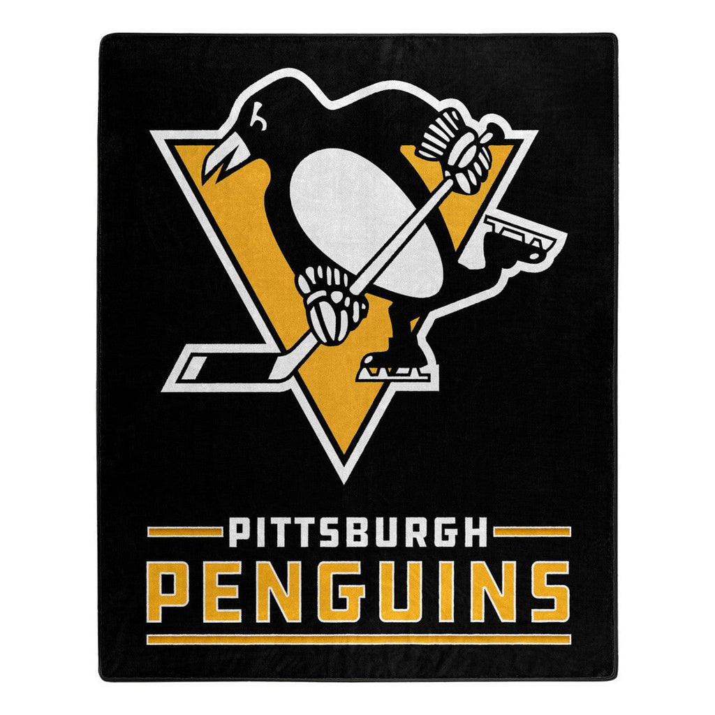 Blankets 50x60 Raschel Pittsburgh Penguins Blanket 50x60 Raschel Interference Design 190604132464