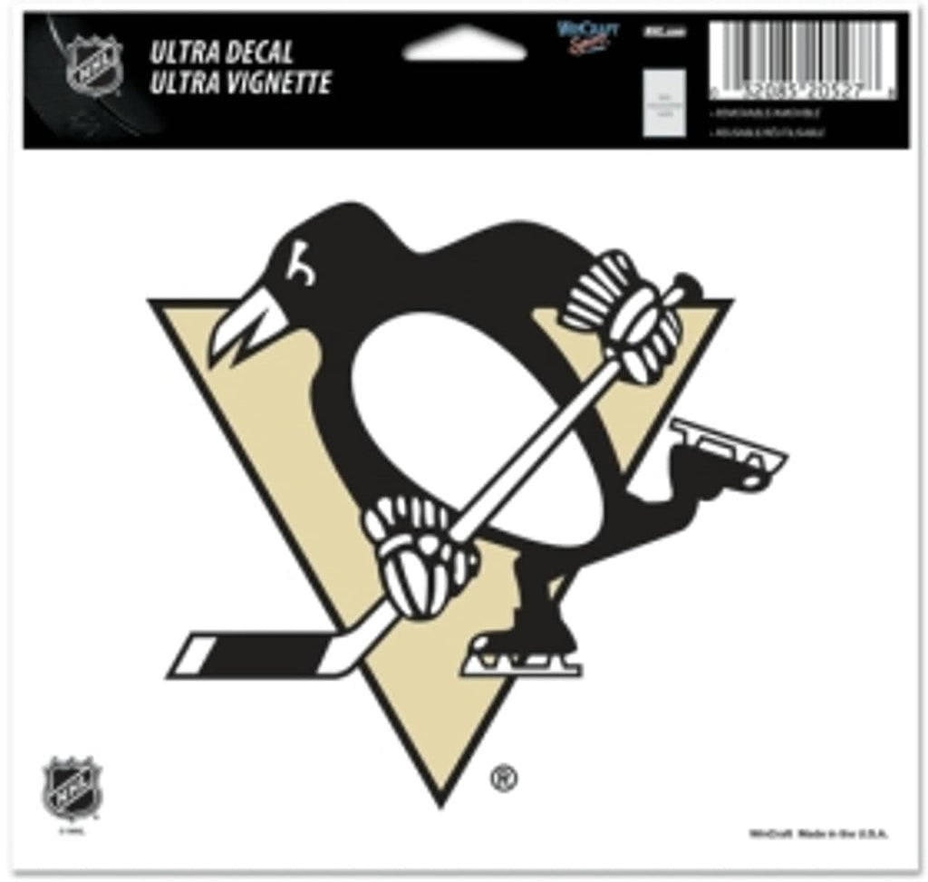 Decal 5x6 Multi Use Color Pittsburgh Penguins Decal 5x6 Ultra Color 032085205407