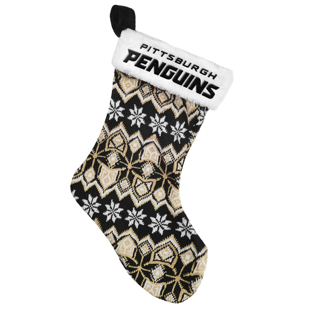 Holidays Pittsburgh Penguins Knit Holiday Stocking - 2015 889345208353